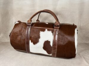 Cowhide Duffle Bag