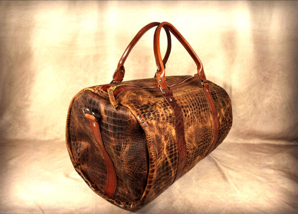Duffle Bag (Crock Print)