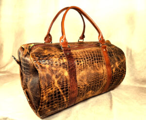 Duffle Bag (Crock Print)